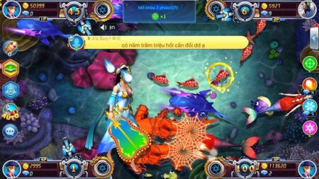 Một số hình ảnh trong game bắn cá giống thật ở đại dương